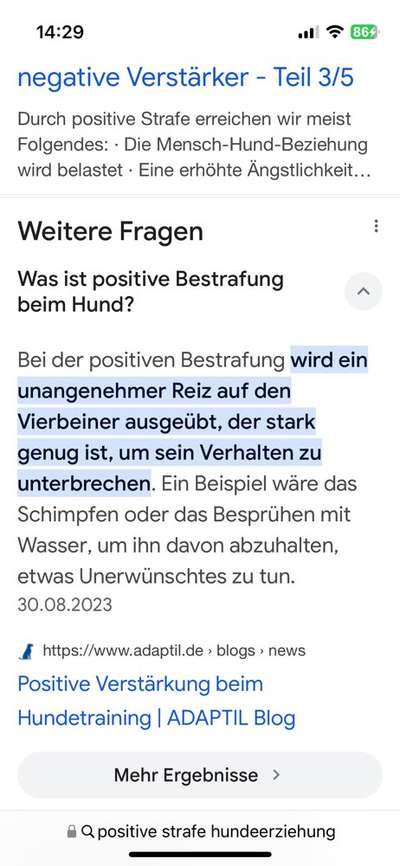 Hündin knurrt bei Leckerli weg nehmen..-Beitrag-Bild