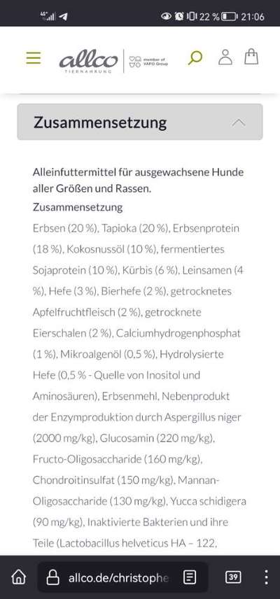 Gutes Trockenfutter mit hohem Fleischanteil-Beitrag-Bild