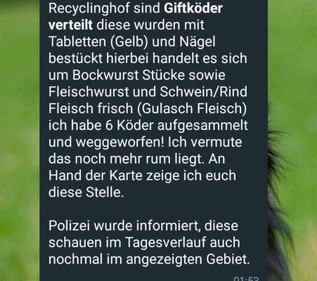 Giftköder-Giftköder mit Nägeln-Bild