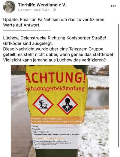 Giftköder-Giftköderwarnschild-Bild