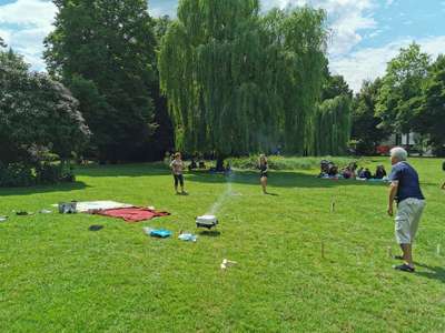 Hundeauslaufgebiet-Haumannplatz/Schönleinstraße-Bild