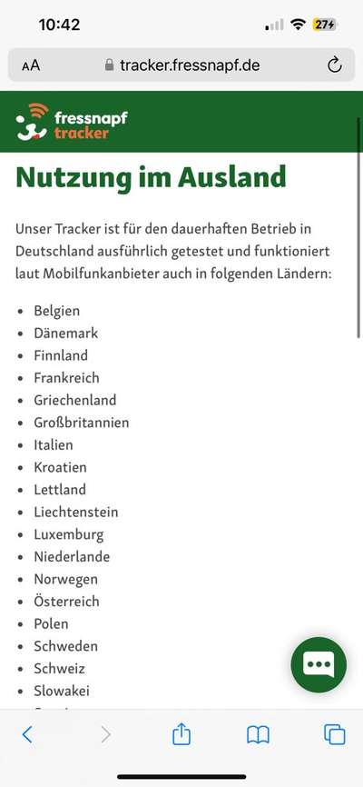 Fressnapf GPS-Tracker im Ausland verwenden-Beitrag-Bild