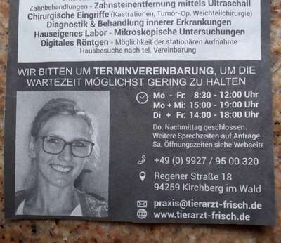 Tierärzte-Tierarztpraxis Kerstin Frisch-Bild