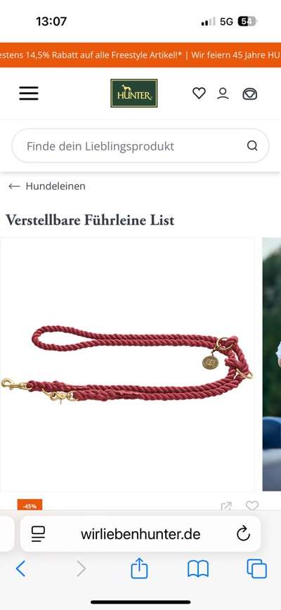 Qualitativ hochwertige Leine 3 - 5 m gesucht-Beitrag-Bild