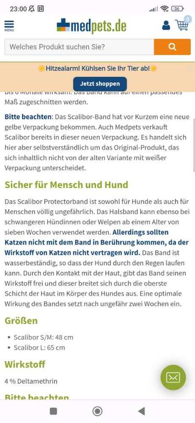 Scalibor Zeckenhalsband. Hattet ihr auch schon mal ein Fake Produkt?   Seite 2  Gesundheit  Hundeforum von Dogorama  Dogorama App