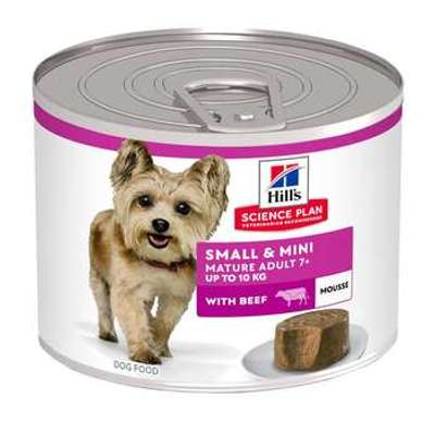 tests-Hills Science Plan Mature Small & Mini Mousse - Rind-Bild