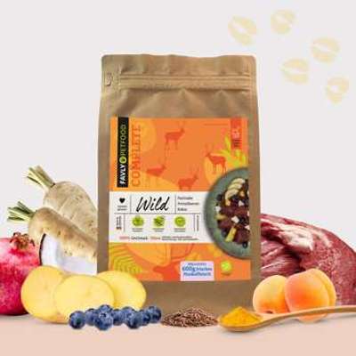 tests-FAVLY Petfood Trockenfutter Wild mit Pastinake, Preiselbeeren & Kokos-Bild
