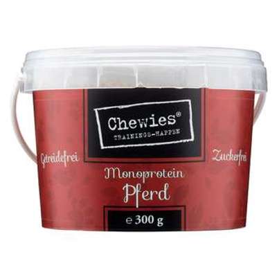 tests-Chewies Monoprotein Trainingshappen - Pferd-Bild