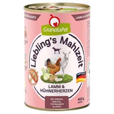 tests-GranataPet Liebling's Mahlzeit - Lamm & Hühnerherzen-Bild