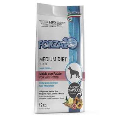 tests-Forza10 Medium Diet Low Grain mit Schwein-Bild