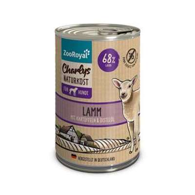 tests-ZooRoyal Charlys Naturkost Lamm mit Kartoffeln & Distelöl-Bild