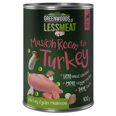 tests-Greenwoods  Less Meat Mushrooms Kräuterseitlingen (getreidefrei) - Pute-Bild