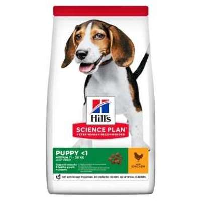 tests-Hills Hill's Science Plan Puppy Medium Huhn-Bild