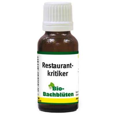 tests-cdVet Bio-Bachblüten Restaurantkritiker-Bild