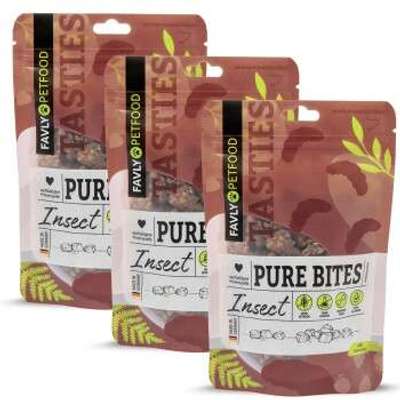 tests-FAVLY Petfood PURE Bites Insect-Bild