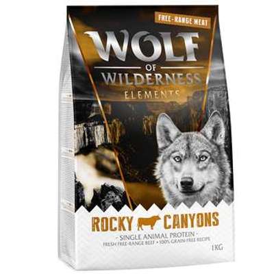 tests-Wolf of Wilderness Rocky Canyons Freiland-Rind - getreidefrei-Bild
