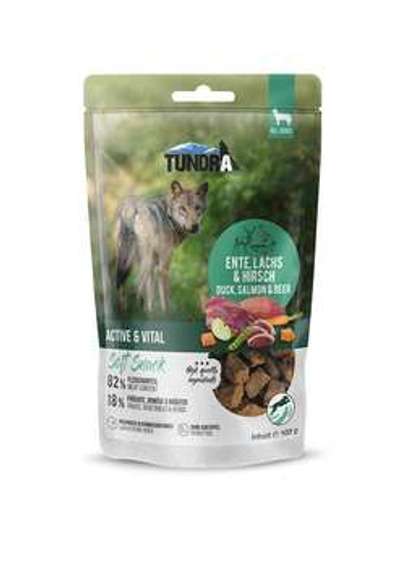 tests-Tundra Snack Active & Vital Ente, Lachs & Hirsch-Bild
