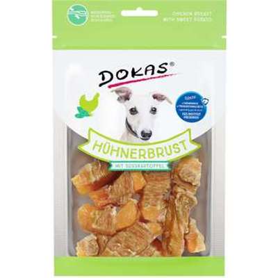tests-DOKAS Hundesnack Hühnerbrust mit Süßkartoffel-Bild