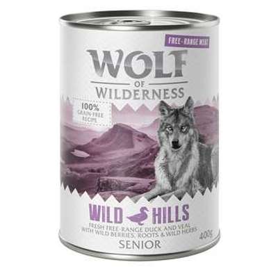 tests-Wolf of Wilderness Senior - Freiland-und Duo-protein Rezeptur - Senior Wild Hills - Freiland-Ente & Freiland-Kalb-Bild