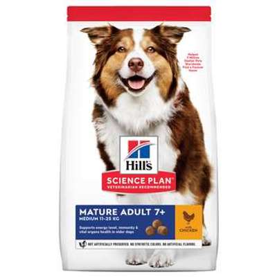 tests-Hills Science Plan Mature Adult 7+ Medium mit Huhn-Bild