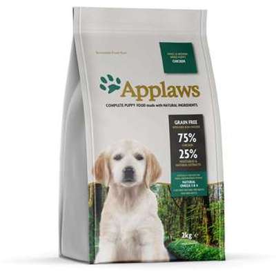 tests-Applaws Puppy Huhn Kleine & Mittelgroße Rassen-Bild
