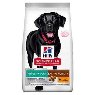 tests-Hills Hill's Science Plan Perfect Weight + Active Mobility Adult Large Breed mit Huhn-Bild