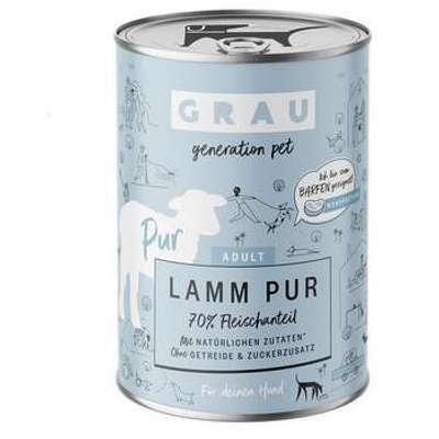 tests-Grau Lamm Pur mit Leinöl-Bild