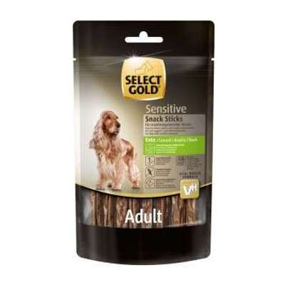 tests-SELECT GOLD Sensitive Snack Sticks Ente - Unterstützung des Stoffwechsels-Bild