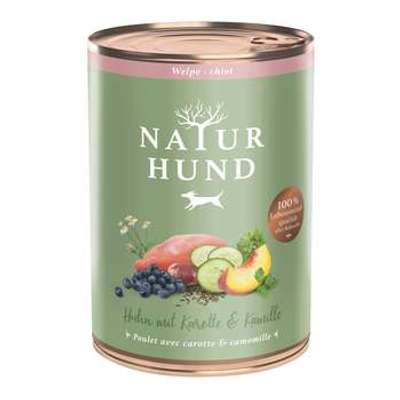 tests-Terra Canis Naturhund | Welpe Huhn mit Karotte und Kamille-Bild
