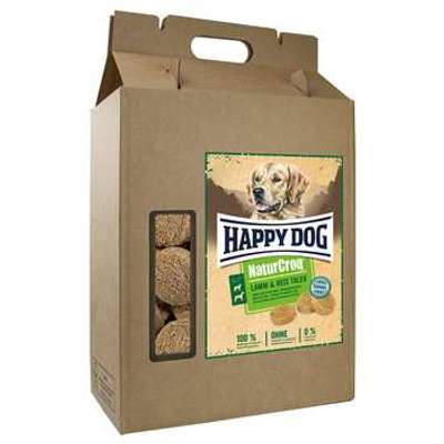 tests-Happy Dog NaturCroq Lamm und Reis Taler-Bild