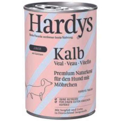 tests-Hardys Junior Kalb mit feinen Möhrchen-Bild
