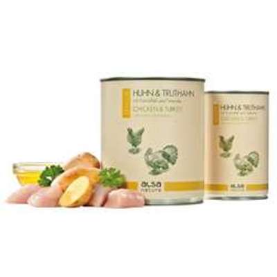 tests-alsa nature SENIOR Huhn & Truthahn mit Kartoffel und Petersilie-Bild