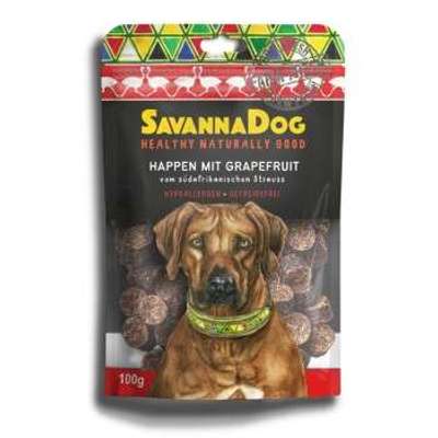 tests-SavannaDog vom südafrikanischen Strauß Happen mit Grapefruit-Bild