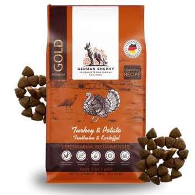 tests-German Shephy Hundefutter Truthahn-Bild