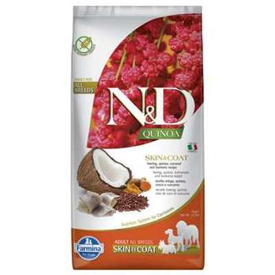 tests-Farmina N&D Quinoa Adult Skin & Coat mit Hering & Kurkuma-Bild