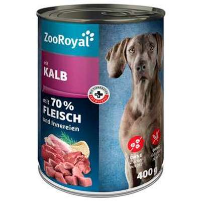 tests-ZooRoyal Hunde-Nassfutter mit Kalb-Bild