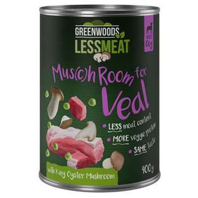 tests-Greenwoods  Less Meat Mushrooms Kräuterseitlingen (getreidefrei) - Kalb-Bild
