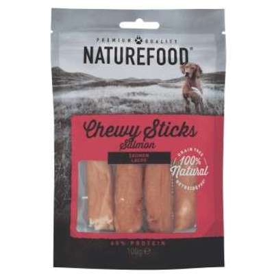 tests-NATUREFOOD Chewy Sticks Lachs-Bild