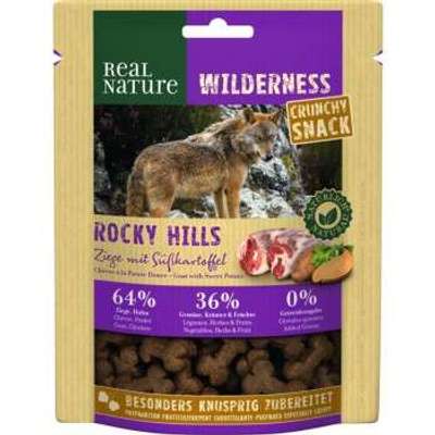 tests-REAL NATURE WILDERNESS Crunchy Snack Ziege mit Süßkartoffel-Bild