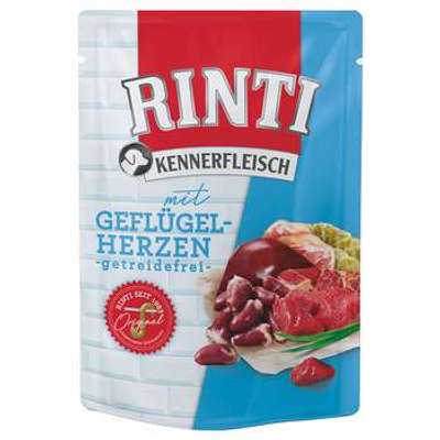 tests-Rinti Kennerfleisch Pouches Geflügelherzen-Bild