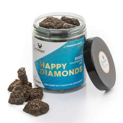 tests-Gourmops Happy Diamonds Rind mit mediterranen Kräutern-Bild