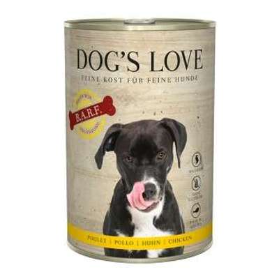 tests-Dog's Love Adult Fleisch Pur B.A.R.F. Huhn-Bild