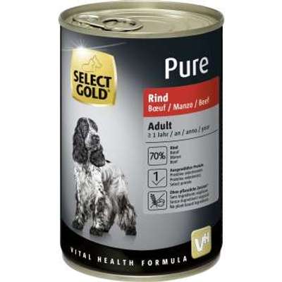 tests-SELECT GOLD Pure Adult Rind-Bild