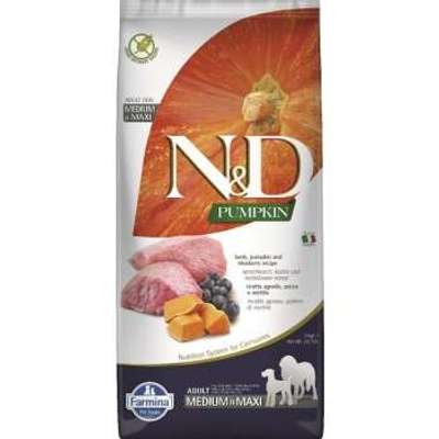 tests-Farmina N&D Dog PUMPKIN Adult Medium/Maxi Lamm, Kürbis & Heidelbeere-Bild