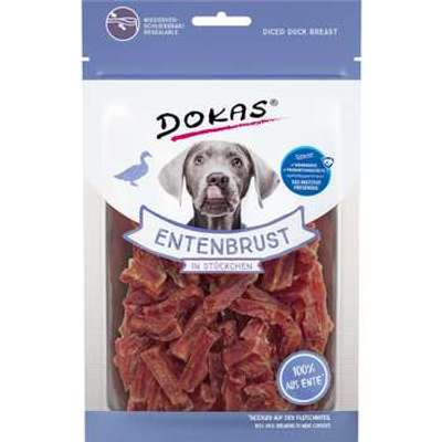 tests-DOKAS Hundesnack Entenbrust in Stückchen-Bild