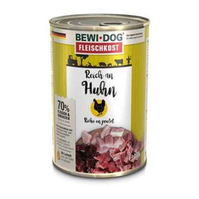 tests-BEWI DOG Fleischkost Reich an Huhn-Bild