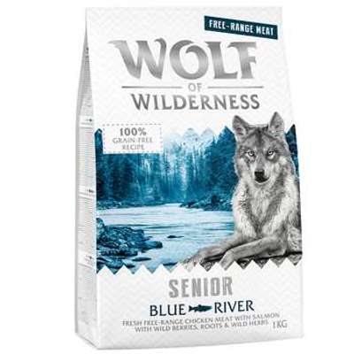 tests-Wolf of Wilderness Senior Blue River - Freilandhuhn & Lachs-Bild