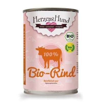 tests-HerzensHund Reinfleisch pur BIO Bio Rind-Bild