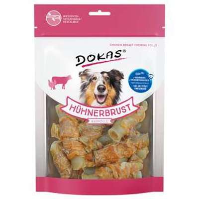 tests-DOKAS Hundesnack Hühnerbrust Kaurolle-Bild