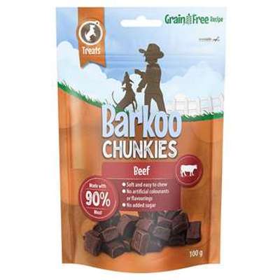 tests-Barkoo  Chunkies Meat Cubes Rind-Bild